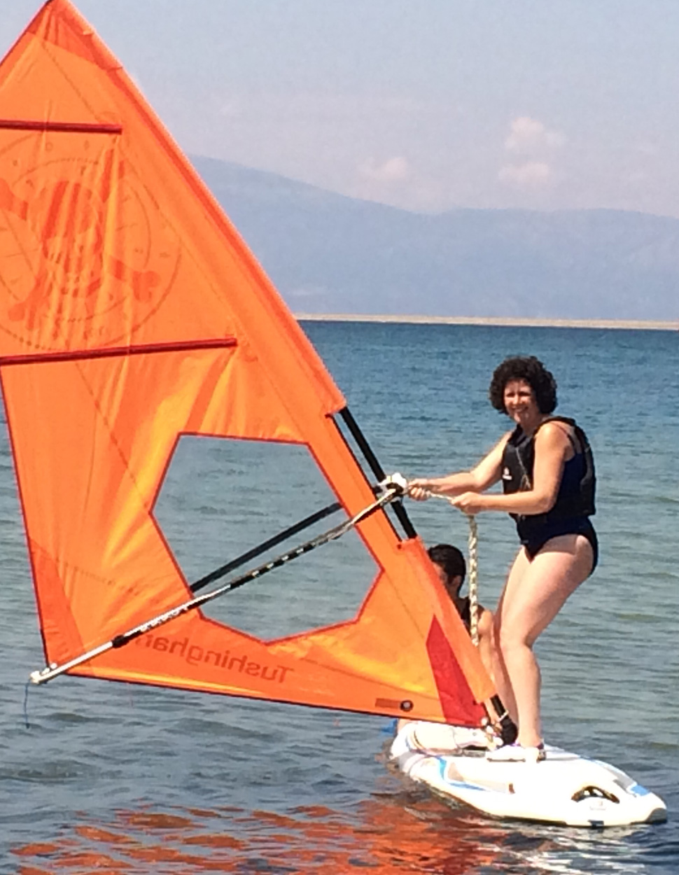 windsurfing