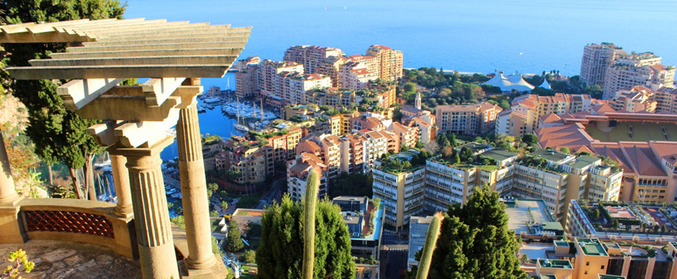 Jardin Exotique Gardens overlooking Monaco