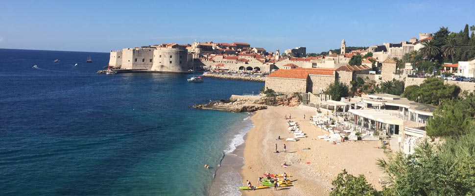 Dubrovnik beach