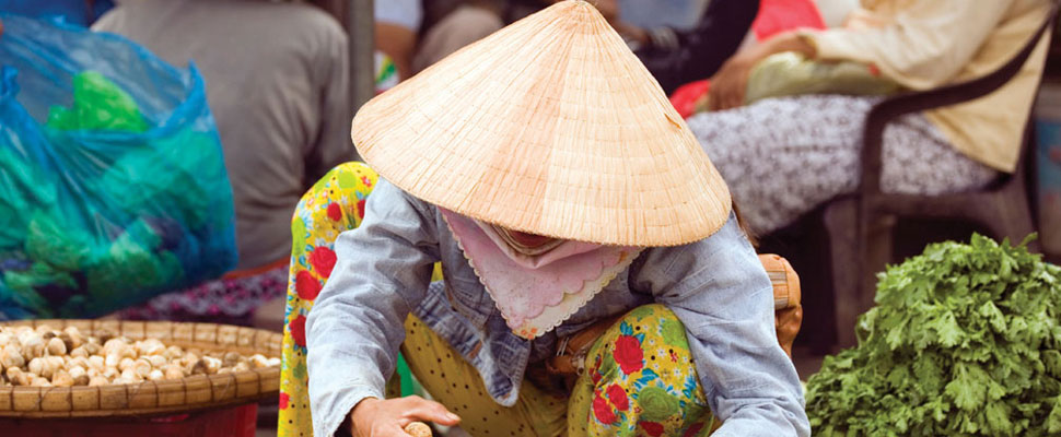 Woman in Cambodia